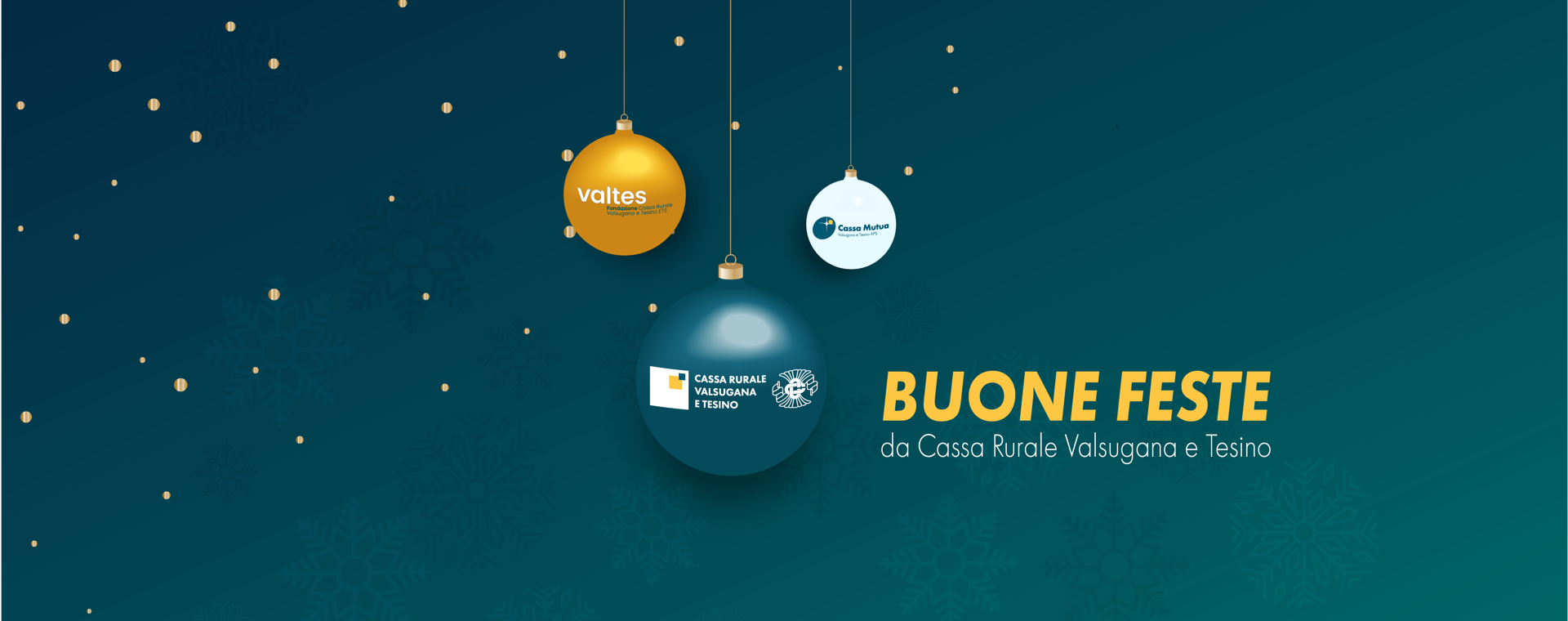 Buone feste a tutti voi! 